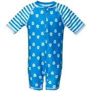 Disney Mickey Mouse Blue Bathing Suit Newborn Baby Boys One-Piece Swimsuit 0-3 Months