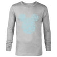 thumbnail image 1 of Disney Mickey Mouse Blue Easter - Long Sleeve T-Shirt for Men - Customized-Athletic Heather, 1 of 5