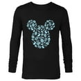 thumbnail image 1 of Disney Mickey Mouse Blue Easter - Long Sleeve T-Shirt for Men - Customized-Black, 1 of 5