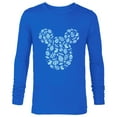 thumbnail image 1 of Disney Mickey Mouse Blue Easter - Long Sleeve T-Shirt for Men - Customized-Navy, 1 of 5
