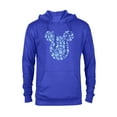 thumbnail image 1 of Disney Mickey Mouse Blue Easter - Pullover Hoodie for Adults - Customized-Royal, 1 of 5