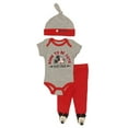 thumbnail image 1 of Disney Mickey Mouse Bodysuit, Pants, and Hat Layette Set (Baby Boys), 1 of 4