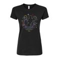 thumbnail image 1 of Disney - Mickey Mouse - Bon Voyage on the Cruise - Juniors Fitted Graphic T-Shirt, 1 of 5