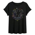 thumbnail image 1 of Disney - Mickey Mouse - Bon Voyage on the Cruise - Juniors Ideal Flowy Muscle T-Shirt, 1 of 5