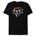 thumbnail image 1 of Disney Mickey Mouse Bounce in My Step Retro Vinyl - Short Sleeve Blended T-Shirt for Adults - Customized-Black, 1 of 5