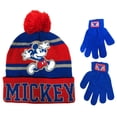 thumbnail image 1 of Disney Mickey Mouse Boys Winter Hat and Gloves Cold Weather Set, Age 4-7, 1 of 6