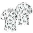 thumbnail image 1 of Disney Mickey Mouse Button-Up Hawaiian Shirt,Family Summer Beach Tee, 1 of 6