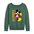 thumbnail image 1 of Disney - Mickey Mouse California - Women's French Terry Long Sleeve Pullover, 1 of 4