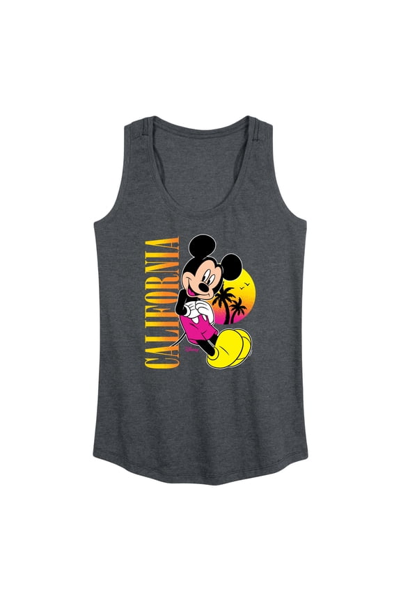 - Mickey Mouse California - Women's Racerback Graphic Tank