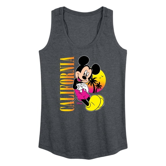Disney - Mickey Mouse California Women's Graphic Racerback Tank
