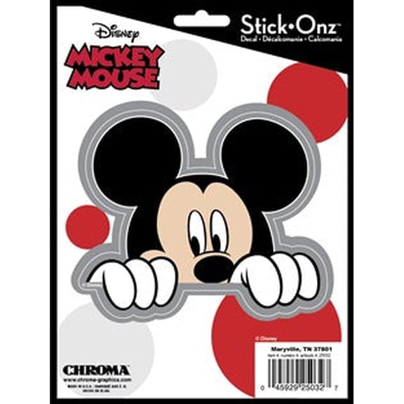 Disney Mickey Mouse Car Decal