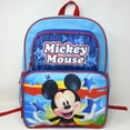 thumbnail image 1 of Disney Mickey Mouse Cargo School Backpack 16" with pocket, 1 of 3