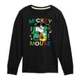 thumbnail image 1 of Disney - Mickey Mouse Cartoon Pop - Toddler & Youth Long Sleeve Graphic T-Shirt, 1 of 5