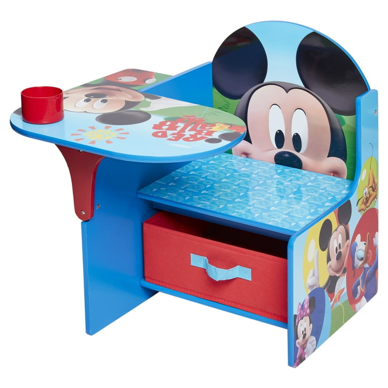 Delta Children Chair Desk with Storage Bin Disney Mickey Mouse