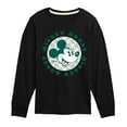 thumbnail image 1 of Disney - Mickey Mouse Checker Badge - Toddler & Youth Long Sleeve Graphic T-Shirt, 1 of 5