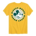 thumbnail image 1 of Disney - Mickey Mouse Checker Badge - Toddler & Youth Short Sleeve Graphic T-Shirt, 1 of 5