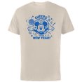 thumbnail image 1 of Disney Mickey Mouse Cheers to the New Year Retro Distressed - Short Sleeve Cotton T-Shirt for Adults - Customized-Natural, 1 of 5