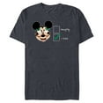thumbnail image 1 of Disney Mickey Mouse Christmas I Tried Not to be Naughty - Short Sleeve Blended T-Shirt for Adults - Customized-Navy Heather, 1 of 5