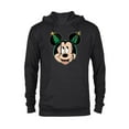thumbnail image 1 of Disney Mickey Mouse Christmas Tree Holiday Headband - Pullover Hoodie for Adults - Customized-Black, 1 of 5