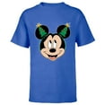 thumbnail image 1 of Disney Mickey Mouse Christmas Tree Holiday Headband - Short Sleeve T-Shirt for Kids - Customized-Royal, 1 of 5