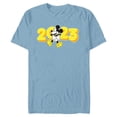 thumbnail image 1 of Disney Mickey Mouse Class of 2023 Graduation Hangin’ Out - Short Sleeve Blended T-Shirt for Adults - Customized-Ocean Blue, 1 of 5