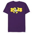thumbnail image 1 of Disney Mickey Mouse Class of 2023 Graduation Hangin’ Out - Short Sleeve Blended T-Shirt for Adults - Customized-Purple, 1 of 5