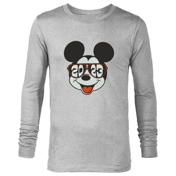 Disney Mickey Mouse Class of 2023 Graduation Sunglasses - Long Sleeve T-Shirt for Men - Customized-Athletic Heather