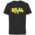 thumbnail image 1 of Disney Mickey Mouse Class of 2024 Graduation ‘24 Hangin’ Out - Short Sleeve Cotton T-Shirt for Adults - Customized-Black, 1 of 5