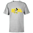 thumbnail image 1 of Disney Mickey Mouse Class of 2024 Graduation ‘24 Hangin’ Out - Short Sleeve T-Shirt for Kids - Customized-Athletic Heather, 1 of 5