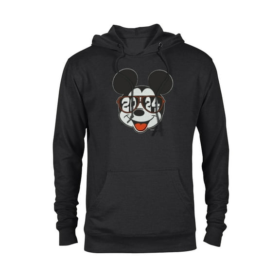 Disney Mickey Mouse Class of 2024 Graduation ’24 Sunglasses - Pullover Hoodie for Adults - Customized-Black