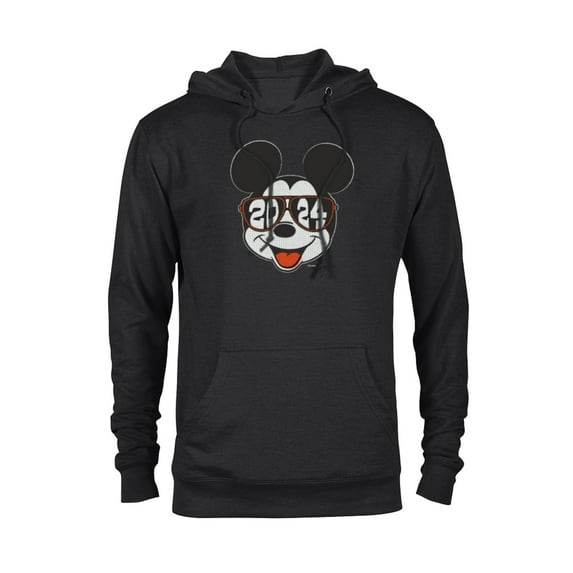 Disney Mickey Mouse Class of 2024 Graduation ’24 Sunglasses - Pullover Hoodie for Adults - Customized-Black