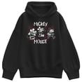thumbnail image 1 of Disney - Mickey Mouse Classic Drawing - Women's Oversized Fleece Hoodie Sweatshirt, 1 of 3