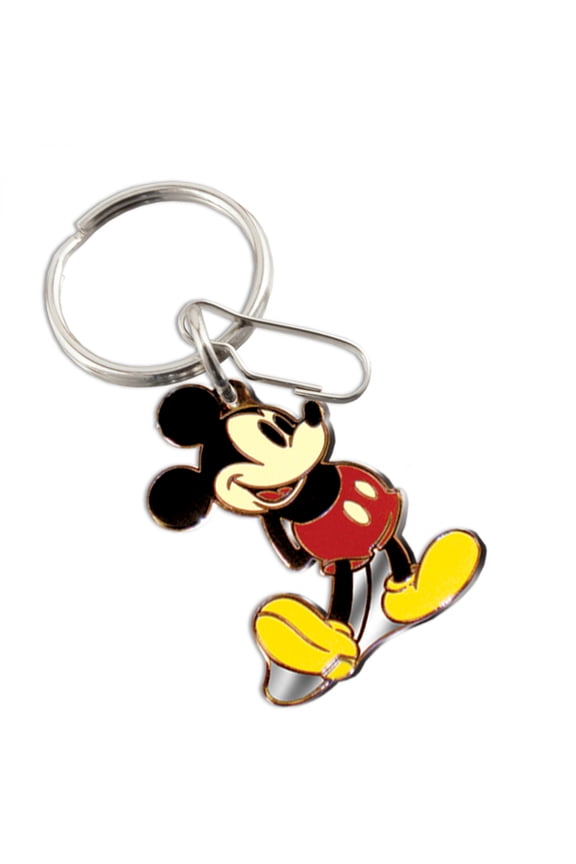 Disney Mickey Mouse Classic Pose Enamel Keychain