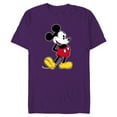 thumbnail image 1 of Disney Mickey Mouse Classic Pose  - Short Sleeve Blended T-Shirt for Adults- Customized-Purple, 1 of 5