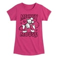 thumbnail image 1 of Disney - Mickey Mouse Classic Sketch - Toddler & Youth Girls Short Sleeve Graphic T-Shirt, 1 of 5