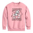 thumbnail image 1 of Disney - Mickey Mouse Classic Sketch - Youth Crewneck Fleece Sweatshirt, 1 of 4