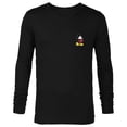 thumbnail image 1 of Disney Mickey Mouse Classic Small Pose - Long Sleeve T-Shirt for Men- Customized-Black, 1 of 5