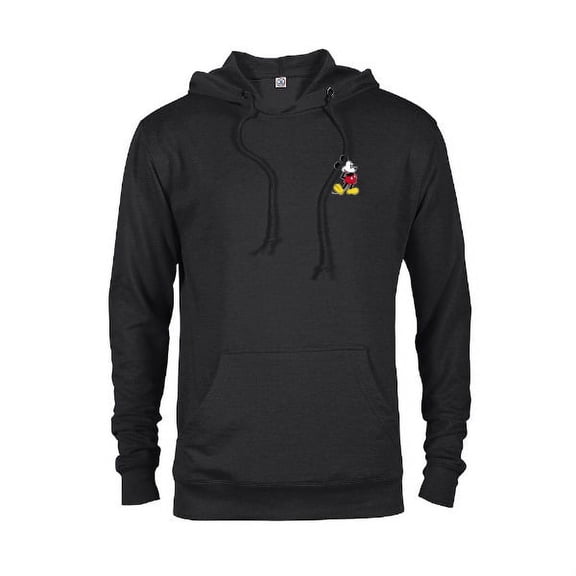 Disney Mickey Mouse Classic Small Pose - Pullover Hoodie for Adults- Customized-Black