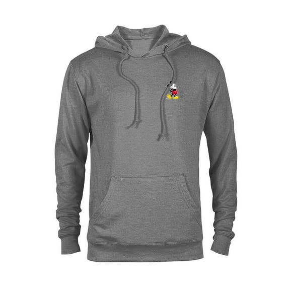 Disney Mickey Mouse Classic Small Pose - Pullover Hoodie for Adults- Customized-Graphite Heather