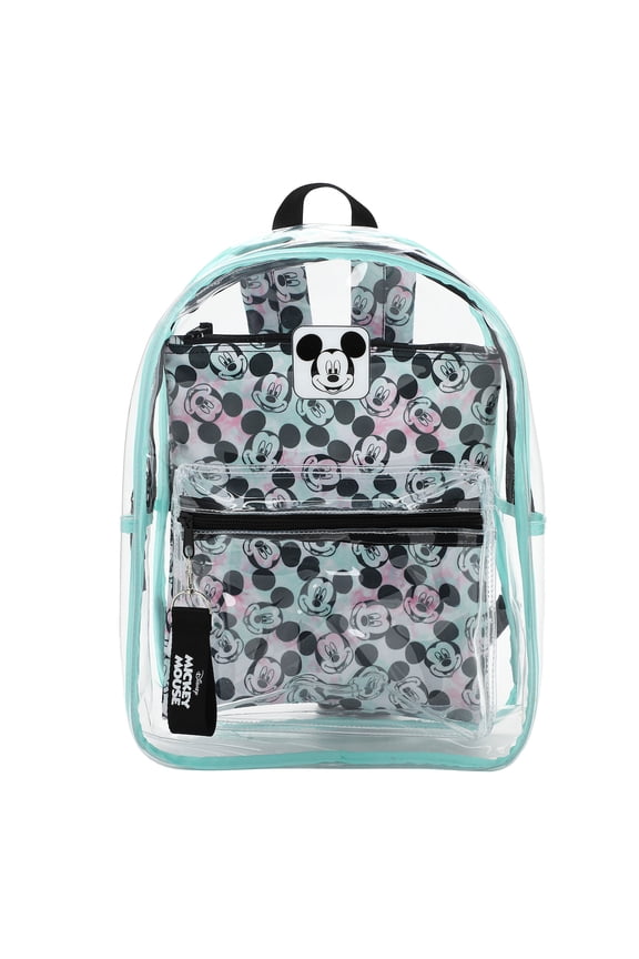 Disney Mickey Mouse Clear 16.5" Backpack