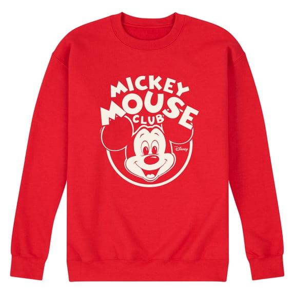 Disney - Mickey Mouse Club Logo - Men's Crew Fleece Sweatshirt