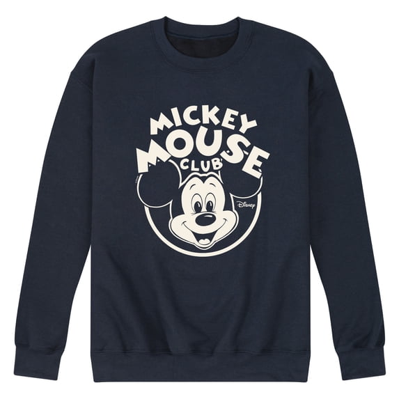 Disney - Mickey Mouse Club Logo - Men's Crew Fleece Sweatshirt