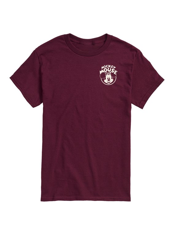 - Mickey Mouse Club Logo Men's Short Sleeve Graphic T-Shirt