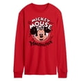 thumbnail image 1 of Disney - Mickey Mouse Club Member - Men's Long Sleeve Graphic T-Shirt, 1 of 3