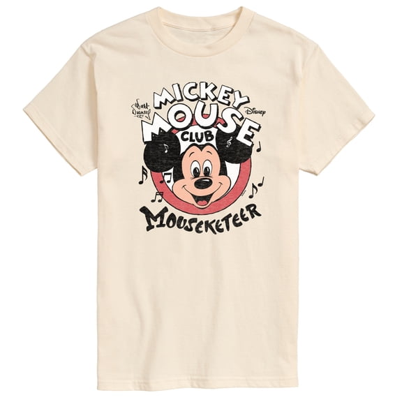 Disney - Mickey Mouse Club Member - Men's Short Sleeve Graphic T-Shirt