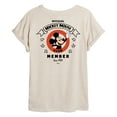 thumbnail image 1 of Disney - Mickey Mouse Club Member - Womens Oversized Graphic T-Shirt, 1 of 4