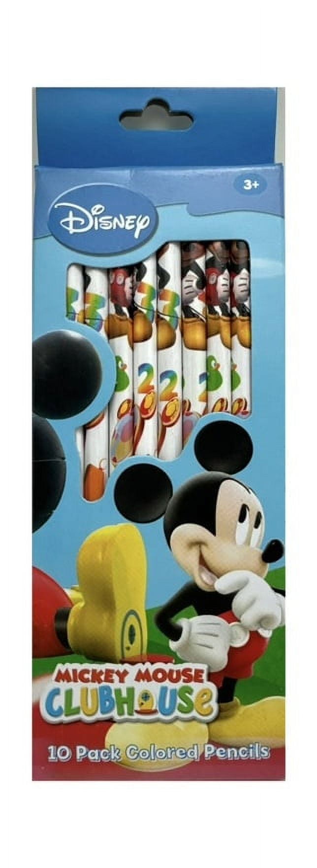 Disney Mickey Mouse Clubhouse 10pk colored pencils - Walmart.com