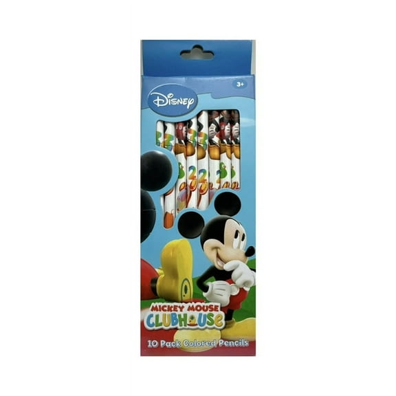Disney Mickey Mouse Clubhouse 10pk colored pencils