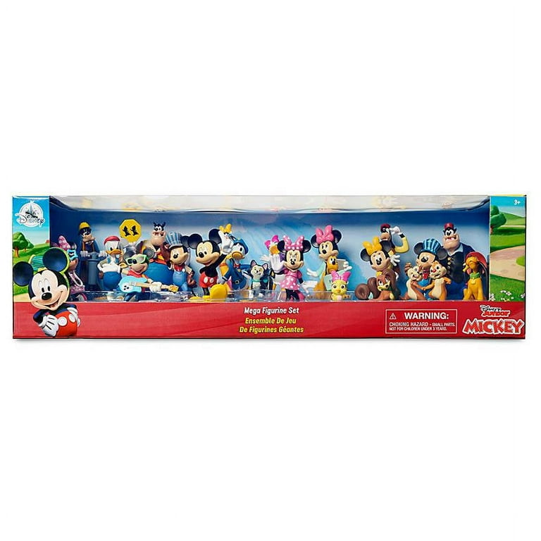 Mickey Family キャラクターグッズ Disney Mickey Mouse Clubhouse 4” Mega Play Set Plastic