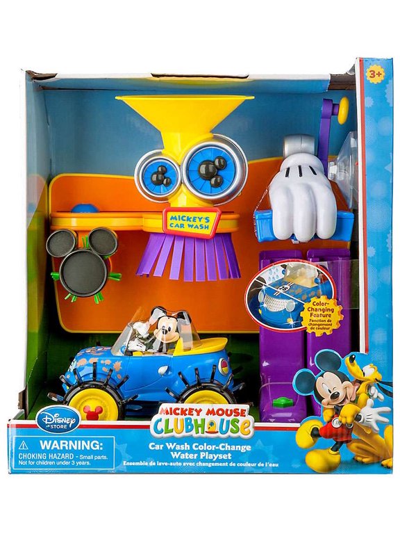 Disney Mickey Mouse Clubhouse Car Wash Color-Change Water Playset